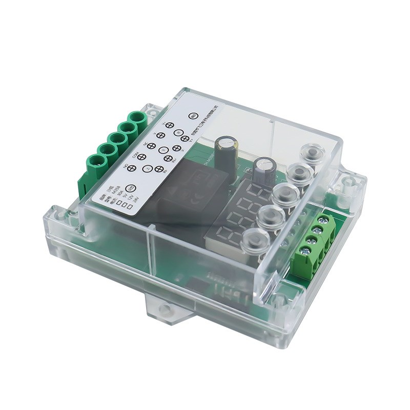 多功能时间继电器模块5V12V24脉冲触发定延时循环PLC可编程控制板