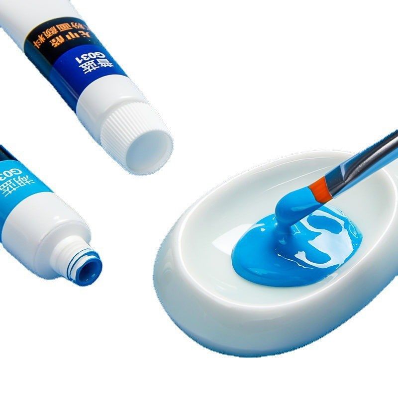 水粉5ml12ml画颜料套装初学者12色18色24色36色小学生幼儿园初学