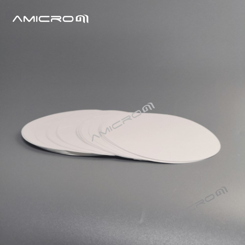 120mm微孔过滤膜亲水聚四氟乙烯 PTFE圆片膜 天然疏水带支撑膜