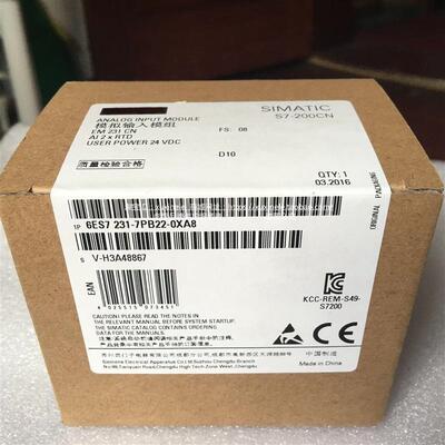 6ES7231-7PD22-0XA8/6ES7 231-7PD22/OXA8 S7-200 PLC模块 EM231