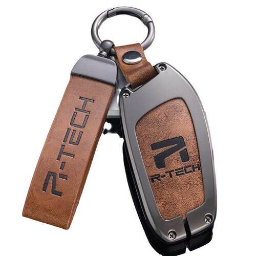 适用飞凡ER6钥匙套R新能源汽车R7卡片非凡NFC卡包F7金属遥控包扣