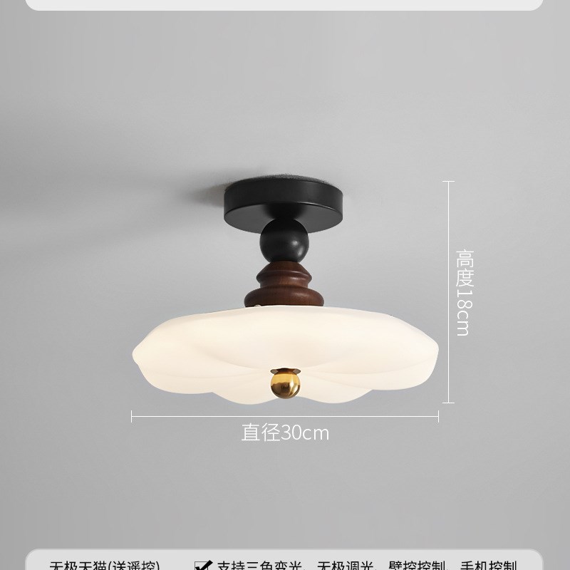 法式中古风过道灯走廊灯玄关灯吸顶灯复古卧室床头餐厅吧台小吊灯