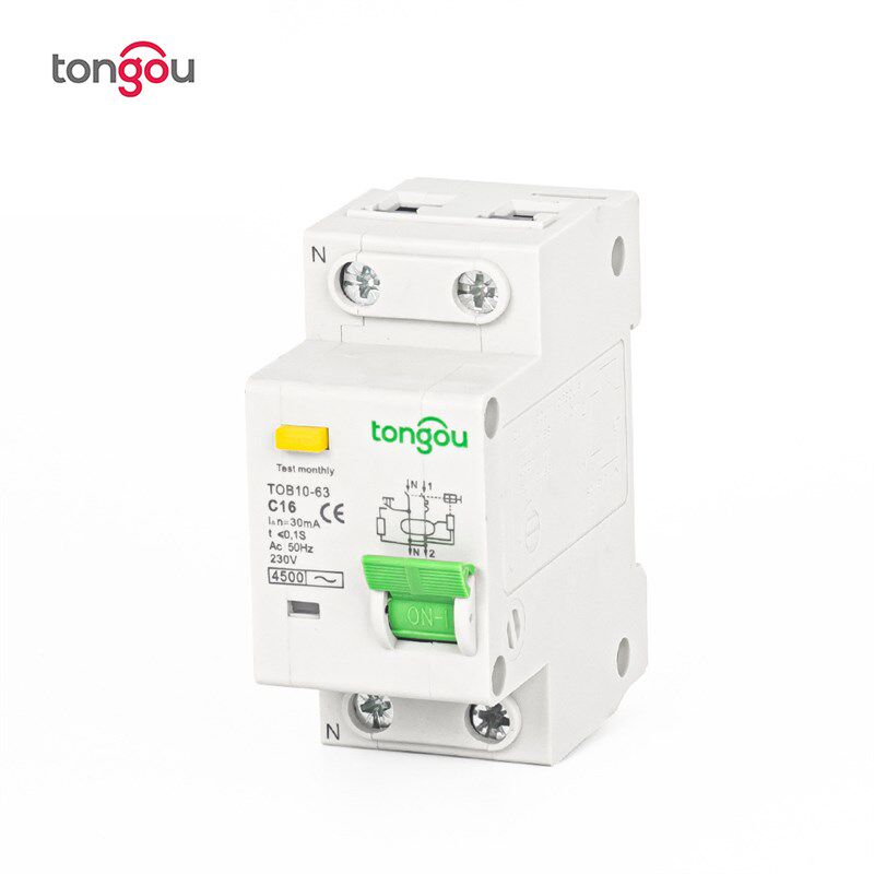 漏电保护断路器开关漏电过载短路RCBO小型空气开关漏电保护器跨境