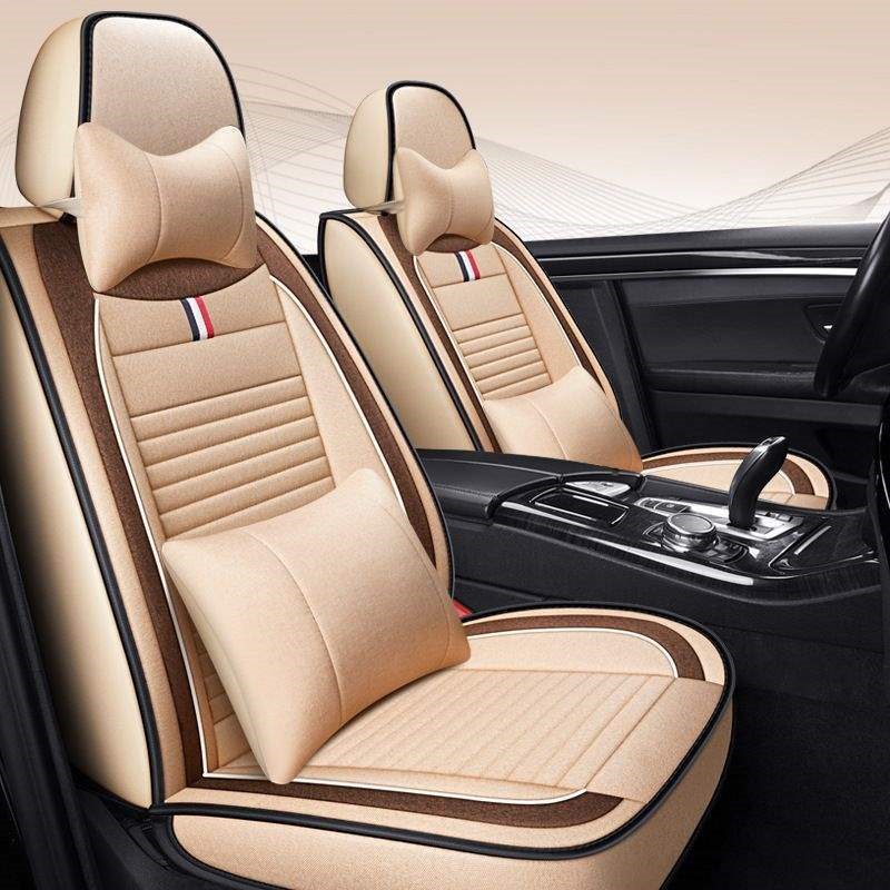 小维VC3电动汽车四轮老年代步皮四季通用全包座椅坐垫布座套