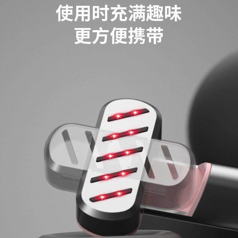 跨境电动仙女棒导入仪红光提拉紧致按摩仪震动美眼仪加热美颜颈部