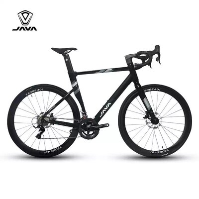 JAVA佳沃AURIGA御夫座25款22速油压碟刹前后桶轴铝合金破风公路车