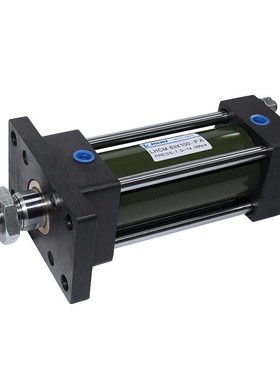 隆运LHCM标准柱形感应式油缸标准液压缸前法兰安装复动拉杆油缸