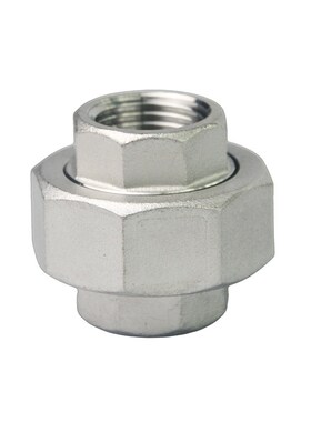 伊诺克厂家供应日标JIS螺纹管件 现货不锈钢304由任活接U-10k