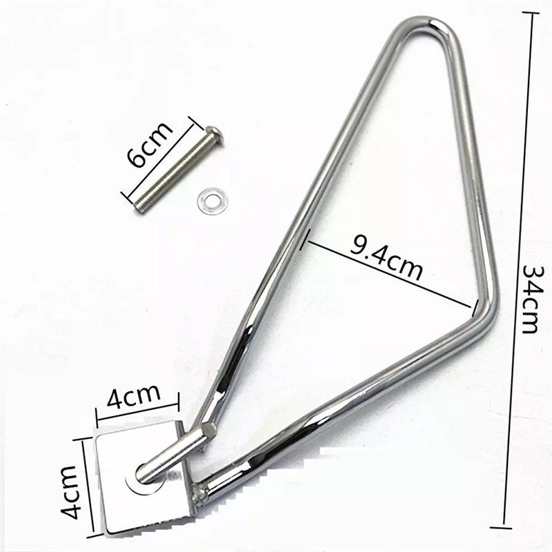 摩托车街车巡航太子配件通用改装马鞍包边包防护支架边箱金属支架