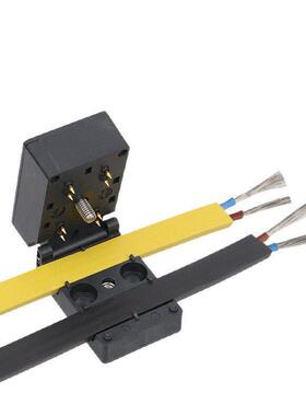 AS-Interface总线电缆 ASI通讯线 2芯1.5mm² 抗干扰扁平黑黄护套