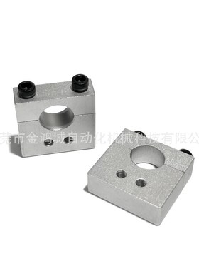 钢制光轴支柱固定夹 RED02 RED08 MRTP SRTP螺纹垂直分离型轴支座