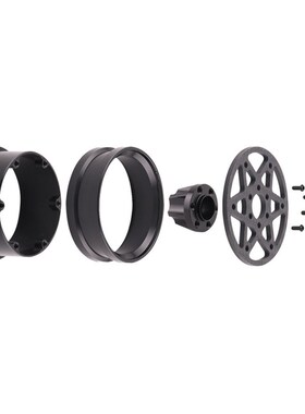 1.9寸碳纤维轮毂1/10仿真攀爬车SCX10 TRX4 Capra管架车 LCG轮胎