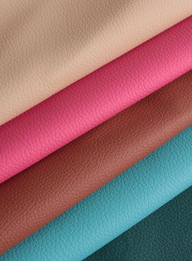 拉毛底DE90荔枝纹皮革 0.8厚荔枝纹手袋包装pvc皮料 箱包家居皮革