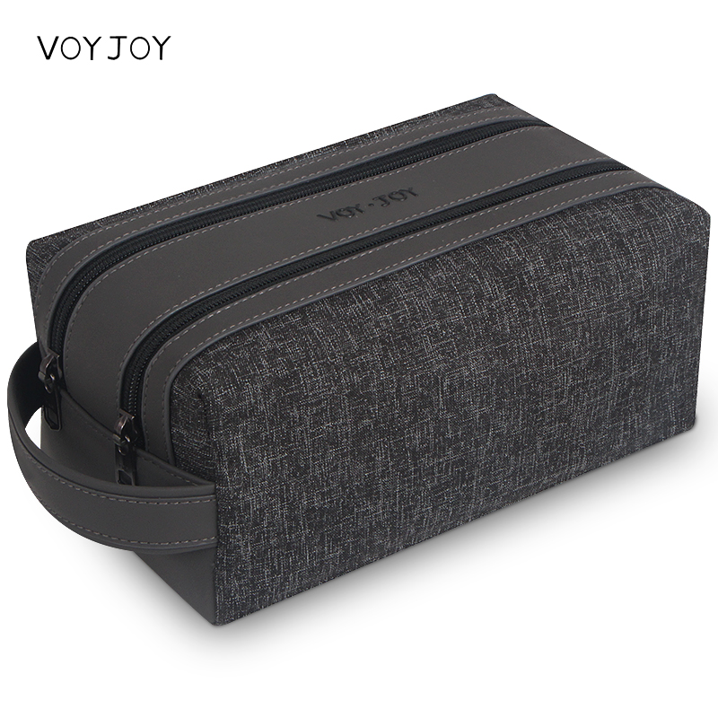 至VOOY高端级男士旅r行出差便携高档干湿分离洗漱化妆收纳包袋