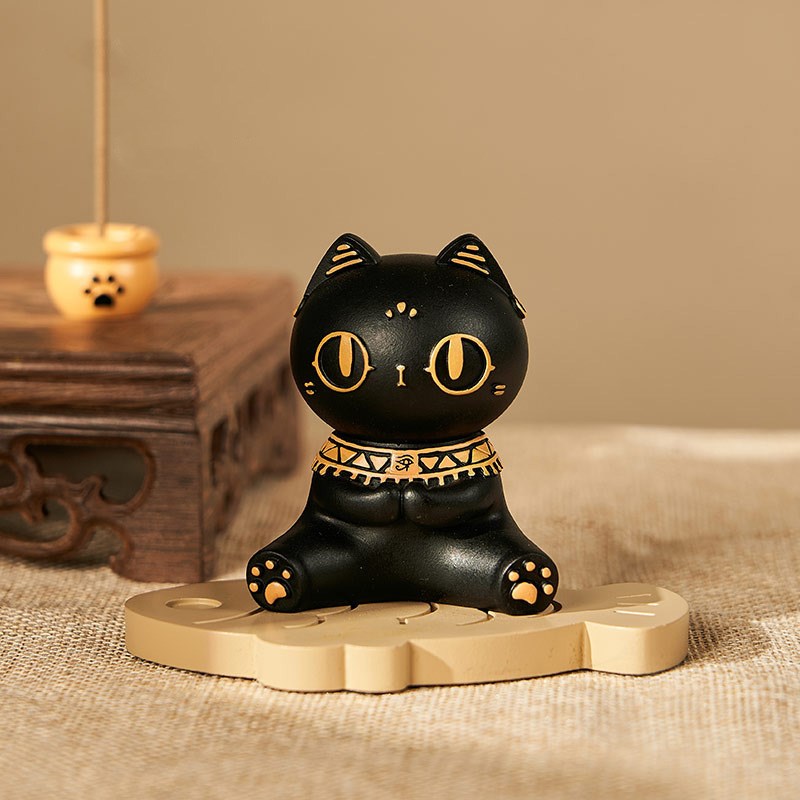 大英博物馆 盖亚安德森猫和她的朋友们系列 猫猫有鱼 香插