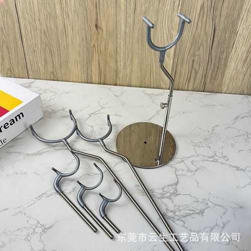 304不锈钢娃娃支架创意346分bjd娃用支撑架12分ob11站立陈列架子