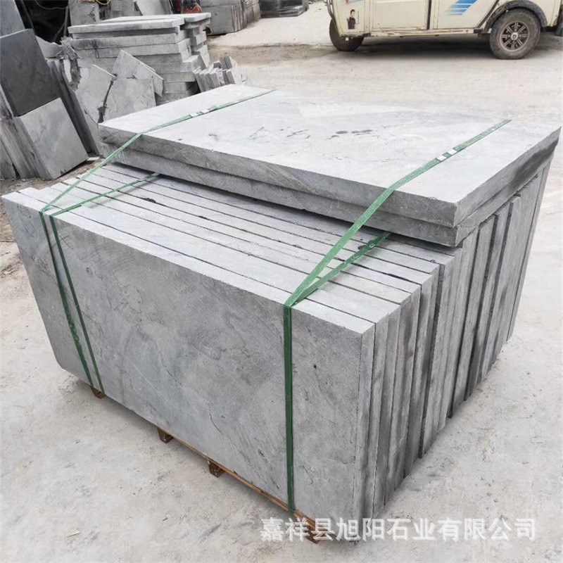 青石板广场公园铺路台阶石小区绿化踏步石路边路沿石绿化带路缘石