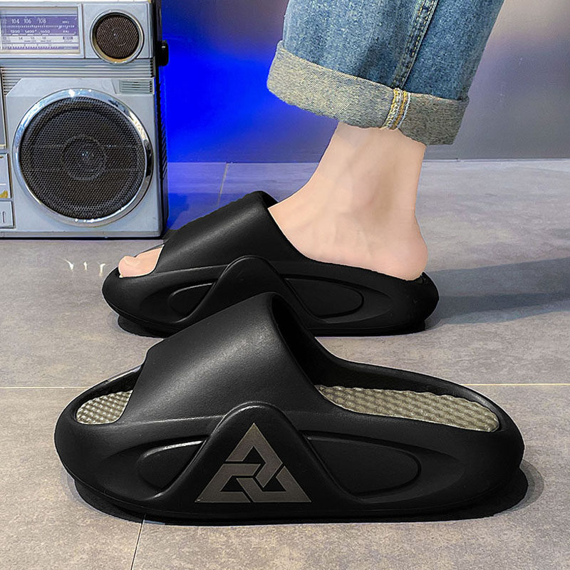 拖鞋男款夏季外穿2025新款防滑防臭耐磨凉拖男士厚底运动沙滩凉鞋