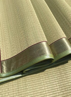 天然蔺草席1.2米1.1学生宿舍单人床席子0.8m0P.9夏季不折叠凉席1