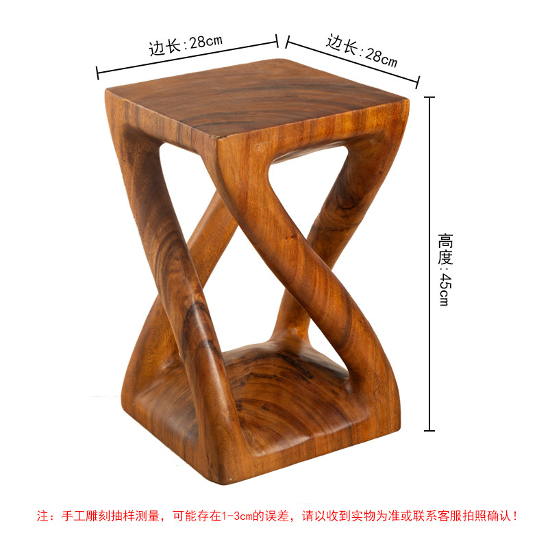 实木家用小凳子矮凳成人板凳木y头子方凳高凳客厅餐桌茶几凳花几