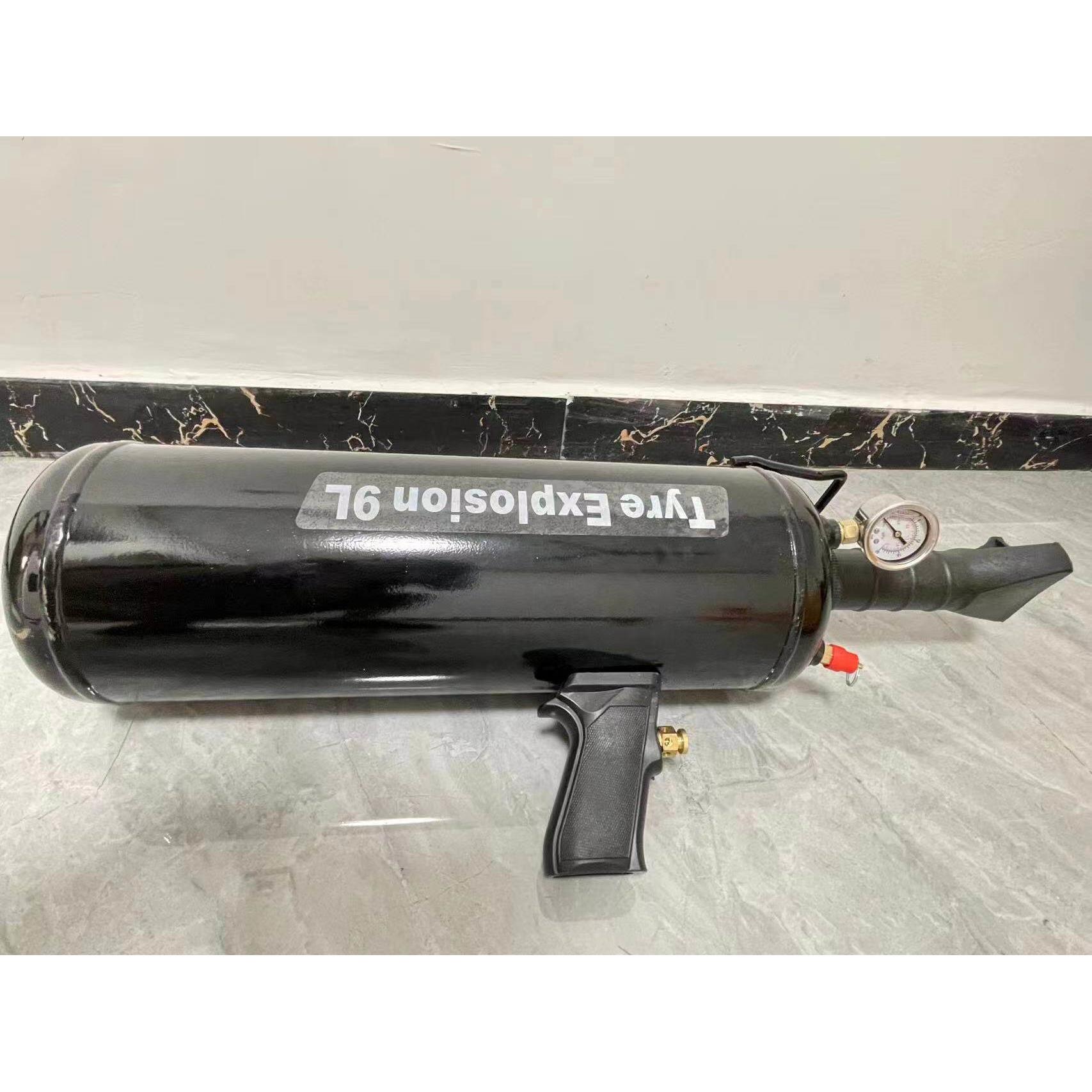 轿车真空胎爆充器 轮胎爆充 密封器补胎用快速打气筒爆充器包邮