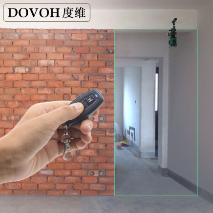 水平仪绿光红外线砌墙神器多功能一线灯度维砌砖专用工具神器8线