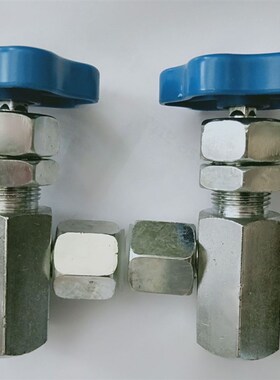 压力表调节开关KF-L8/14E KF-L8/20E 针型阀油压表开关阀M20*1.5