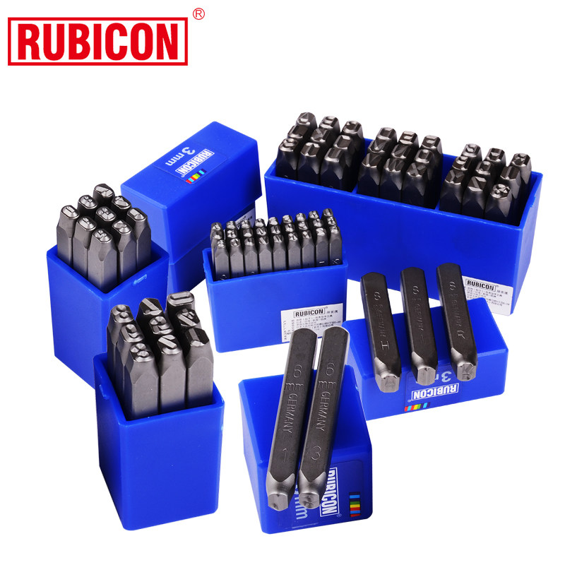 原装德国进口罗宾汉正体钢字码字母数字钢印 铭牌标牌冲子 1-15mm