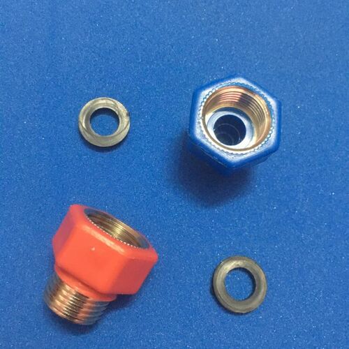 华帝 DJF80-MC 电热水器防电墙红蓝塑料胶螺母接头原厂配件通用