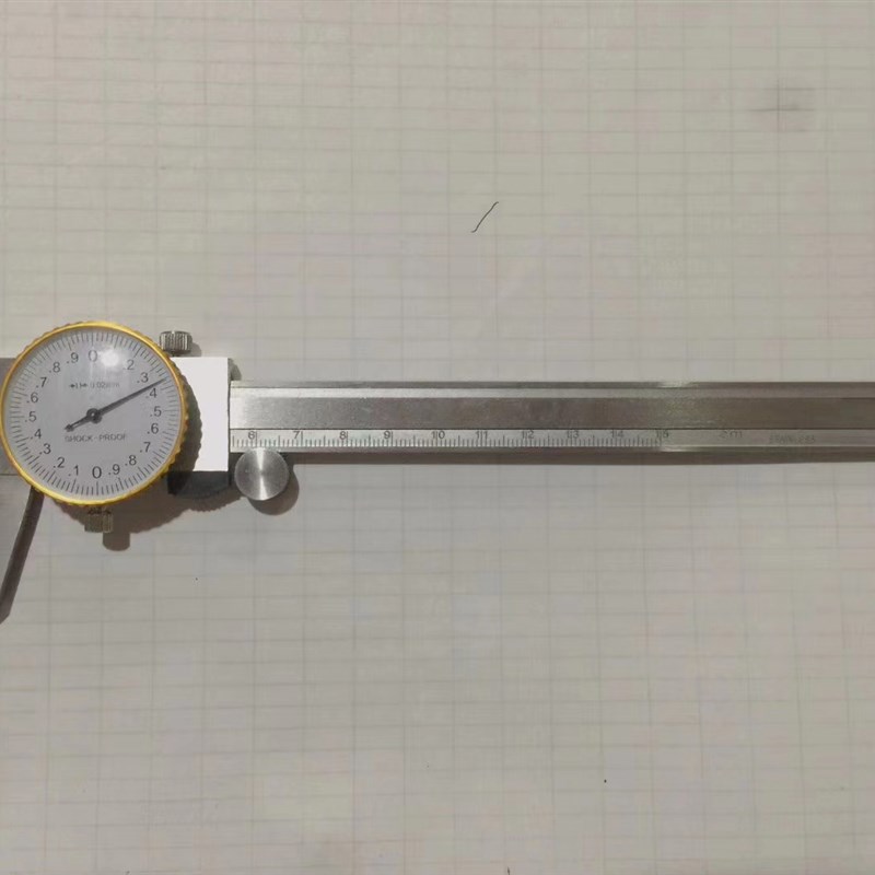 带表游标卡尺文玩珠宝专用玉石翡翠手镯测量小卡尺高精度打金工具