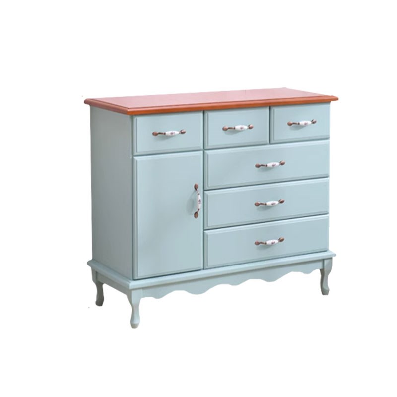 收纳五斗柜抽屉式k实木斗柜现代卧室大容量衣柜家用储物置物柜一