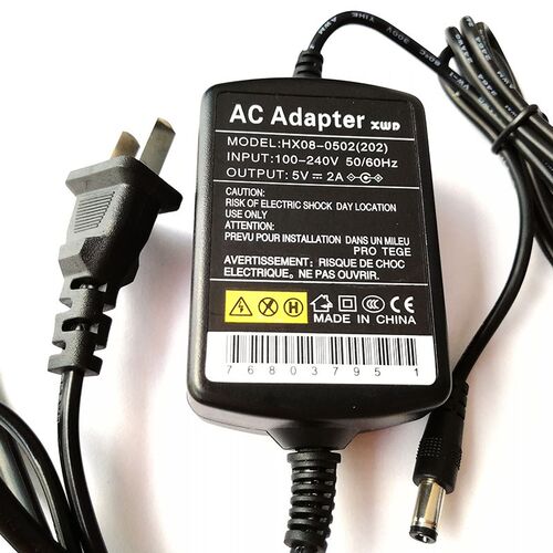 鑫威达5V2A电源适配器输入220V充电器光端机光纤收发器考勤机