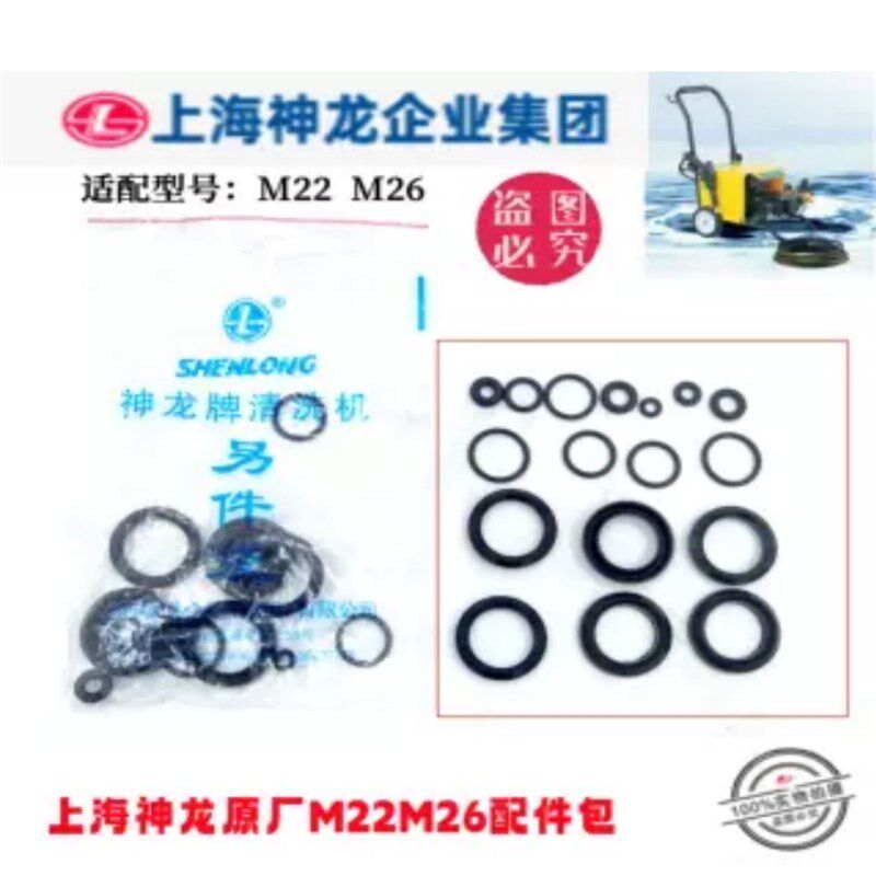 神龙原厂280/380/58型高压洗车清洗机水泵头维修理配件包油封皮密