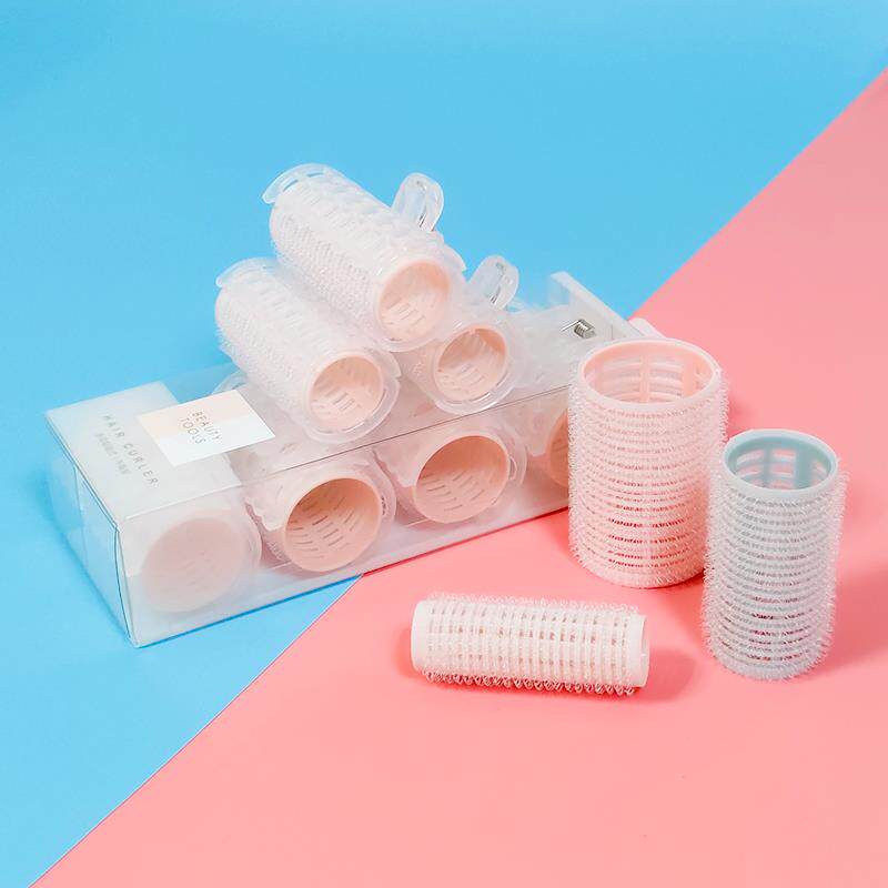 *内扣卷发神器懒人不伤发卷发筒空气刘海卷发器塑料卷短发自粘发