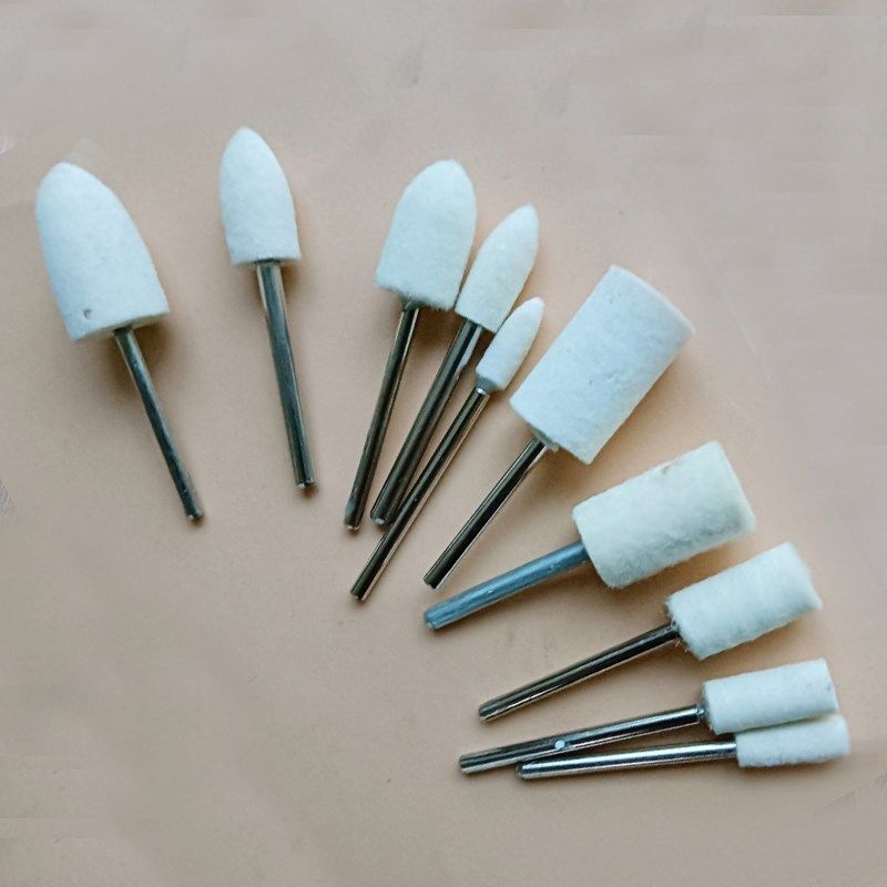 羊毛抛光头磨头柱形子弹头2.35毫米柄配合研磨膏打磨玉石翡翠珠宝,橡塑材料及制品,塑料盒/塑料箱/塑料柜,淘宝优惠券,粉丝福利购,淘宝优惠卷