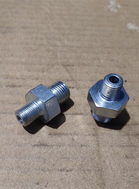 外丝G1/4组-转G1/8组(对边19)两端组合垫密封高压铁材料0102