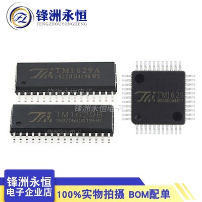 TM1629A TM1629B TM1629C 显示器数码LED电源驱动芯片SOP-32天微