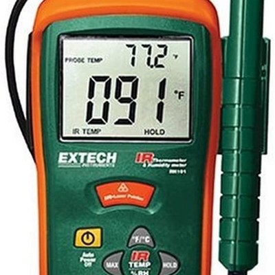 Extech RH101 组合湿度计和红外温度计