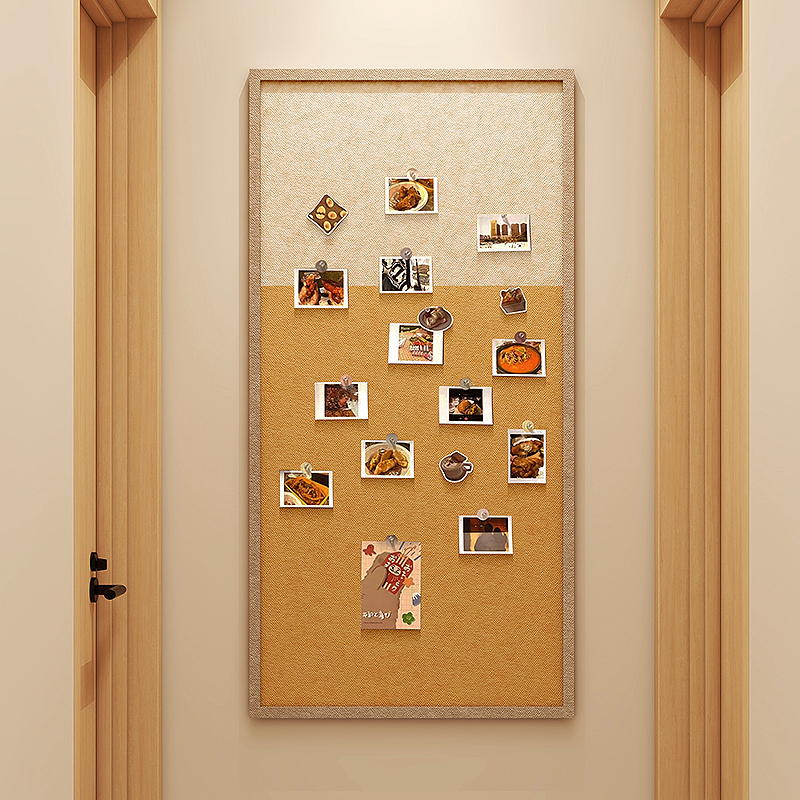 家用毛毡板照片墙背景板羊毛毡墙贴墙面软木板留言板记事板墙面装