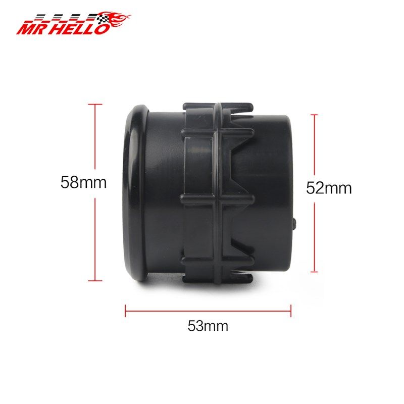 汽车改装仪表 52mm赛车数显表七色F可调转速水温油温油压涡轮电压