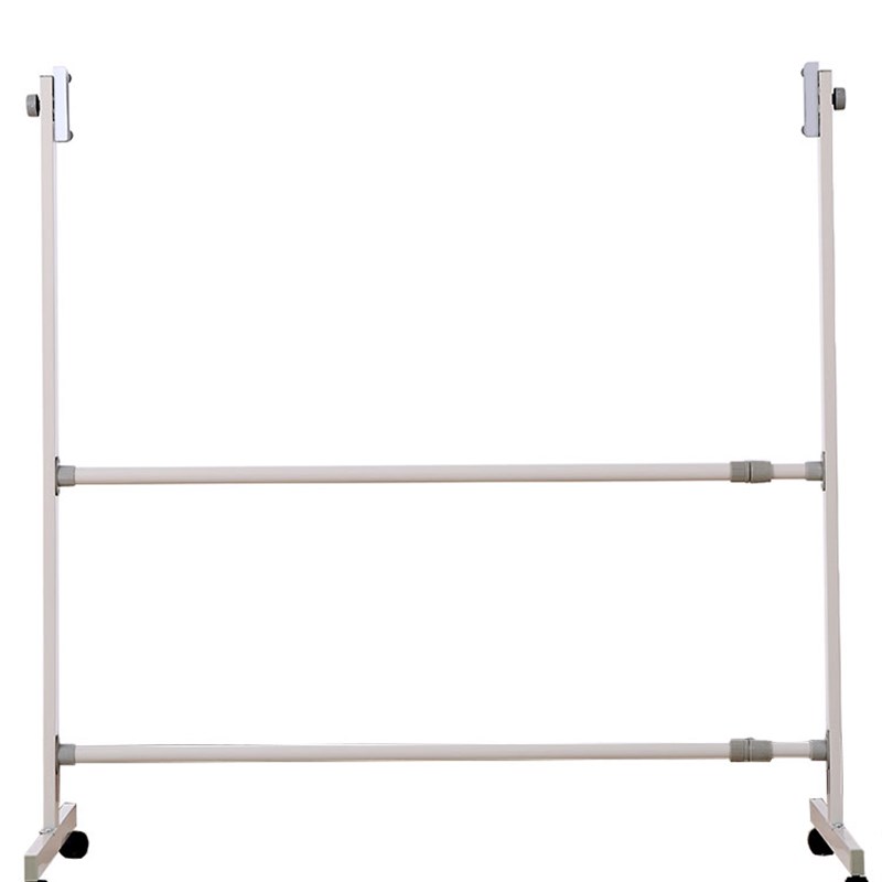 齐富60CM-10k0CM长双杆可伸缩支架 办公教学白板支撑活动白板架