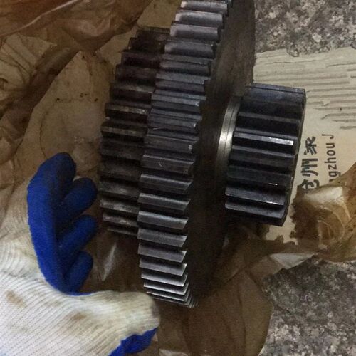天津第三机床CT61100车床配件2128三联齿轮Z21/60/35内孔6-60*14