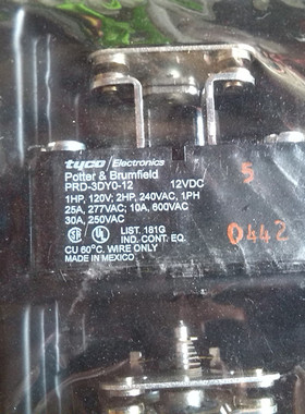 PRD-3DY0-12   12VDC   泰科全新原装正品继电器