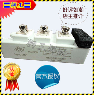 宏微IGBT模块 MMG75D120B6C MMG100SR120B 75A 100A 1200V频率20K