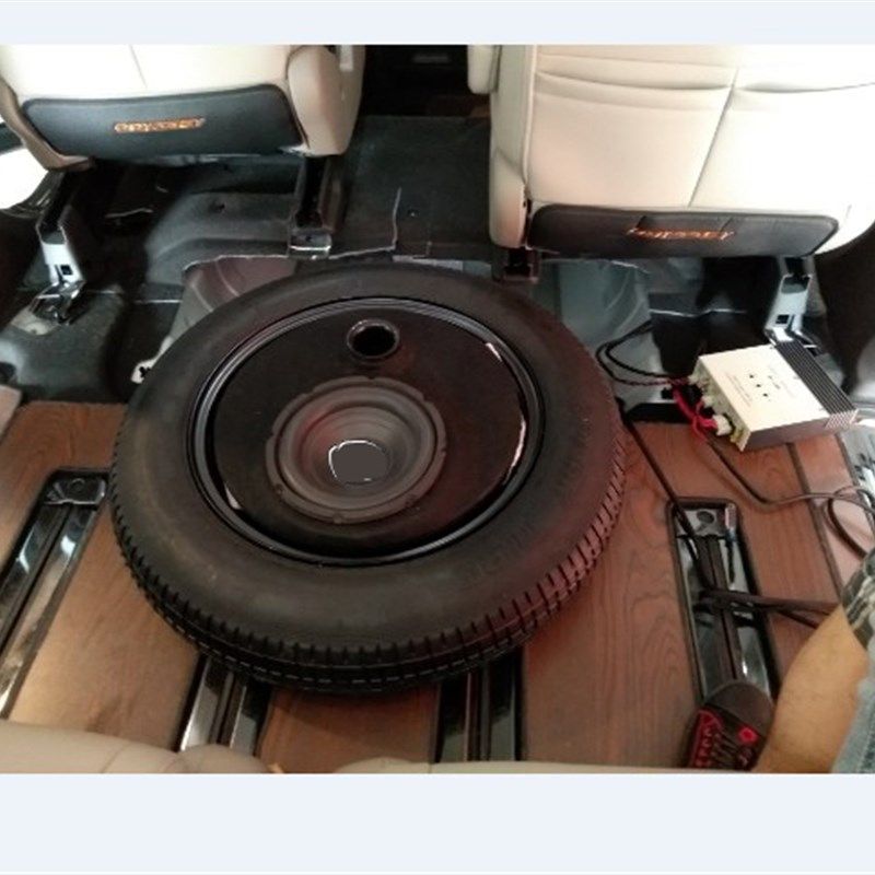 全尺16寸21寸备胎低音炮t 隐藏 音箱体 10 12寸T喇叭木材 可定制