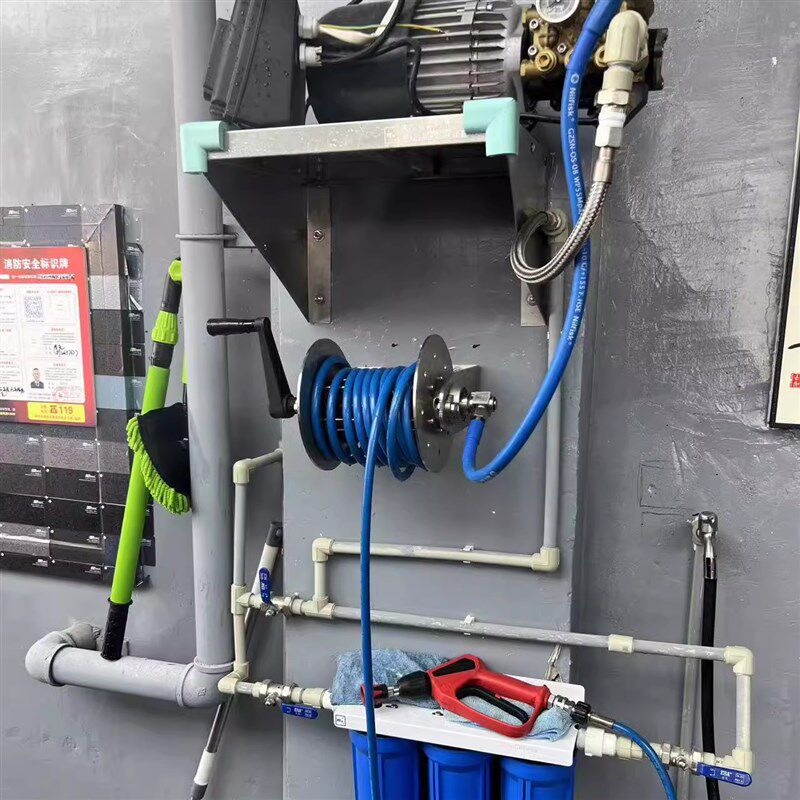 拉瓦洗车机卡赫洗车m机卷管器管盘管器绕线器管盘管神器汽修工具