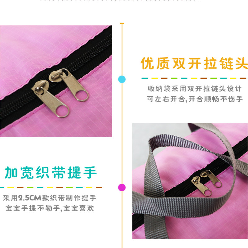 卡通幼儿园棉g被包裹袋大号被子衣物收纳袋可爱托儿所被子防尘袋
