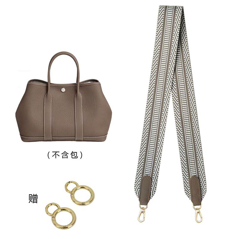 花园包30改造肩带配件单肩斜挎帆布带I子改造定制包带加厚帆布带