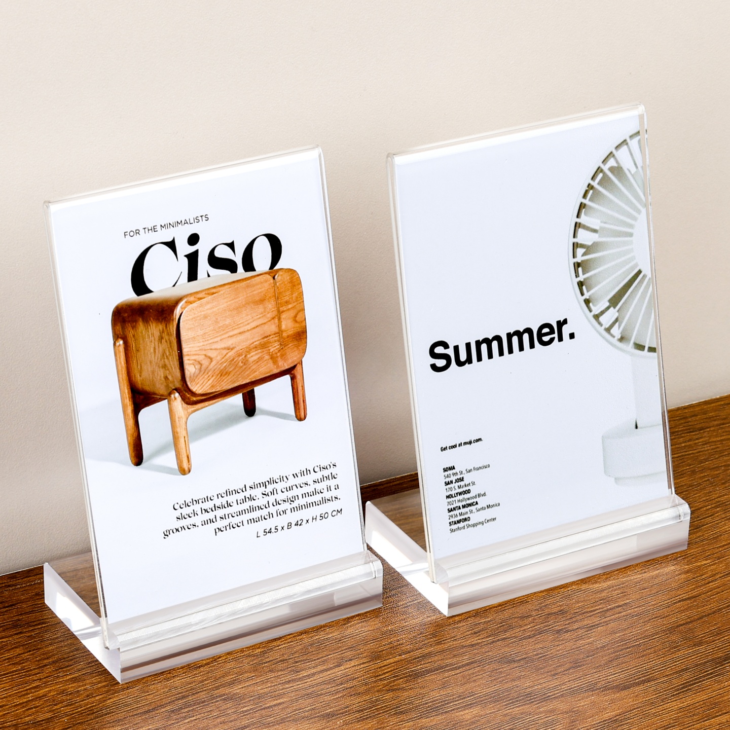 标价牌价格牌立牌台卡展示牌立式