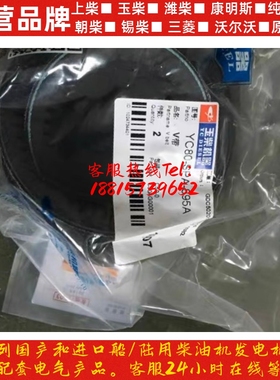玉柴发动机原厂配件YC80-SPA-895A水泵风扇发电机皮带